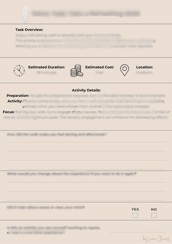 Detox Notebook (Digital)